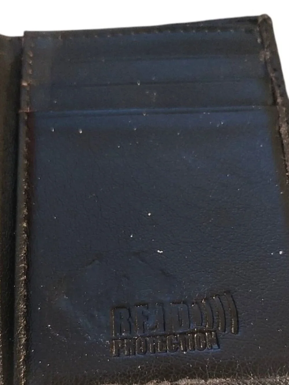True Religion Black Leather Men's Wallet - Used